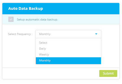 Automatic backups
